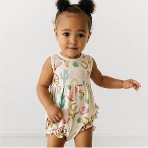 Little Sleepies girl’s Ready to Rodeo romper